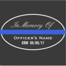 I MINNE AV FALLEN OFFICER THIN BLUE LINE VINYL