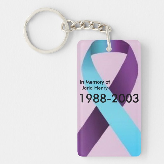 I minne av Jarid Henry Keychain (Framsidan)