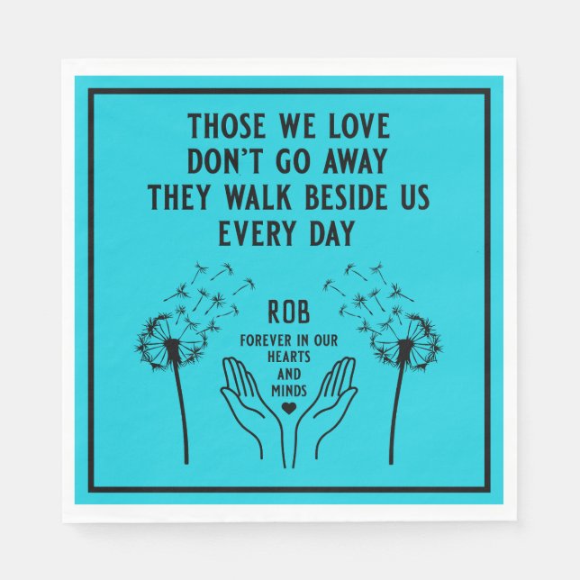 I minnesfunktionell mottagning pappersservett (Framsidan)