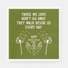 I minnesfunktionell mottagning pappersservett