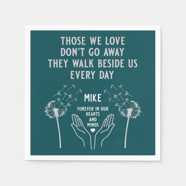 I minnesfunktionell mottagning pappersservett (Framsidan)