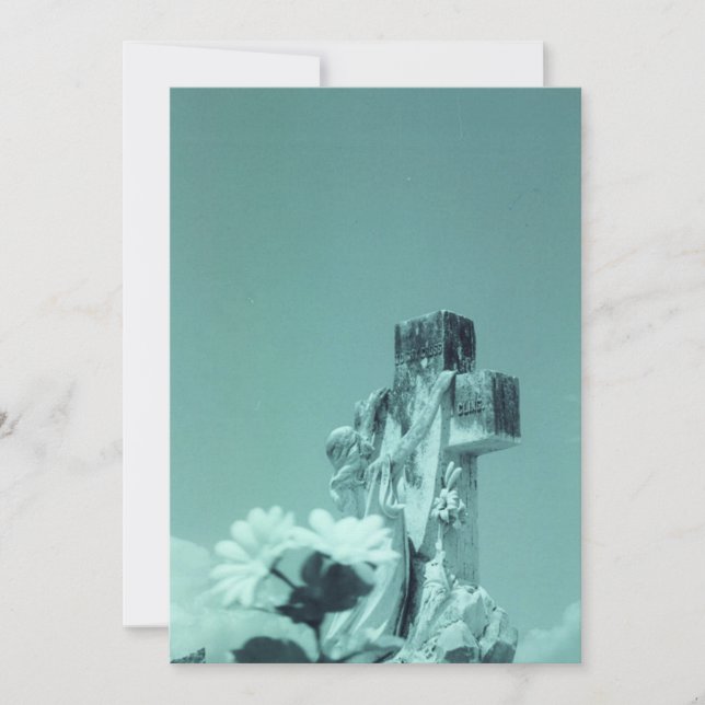 I minneskortet Sympathy Card Julkort (Framsida)