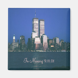I minnet 9.11.01 Kylmagnet Magnet