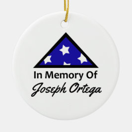 I minnet av julgransprydnad keramik