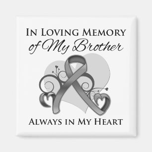 I minnet av min bror - hjärncancer magnet