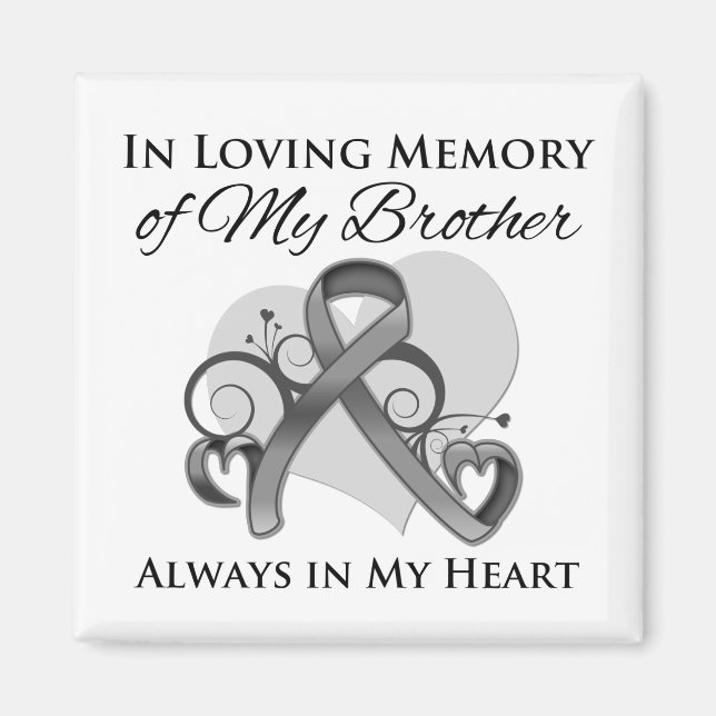 I minnet av min bror - hjärncancer magnet (Framsidan)