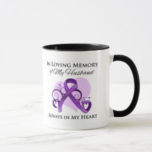 I minnet av min make - bukspottkörtel- cancer mugg