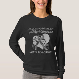 I minnet av min make - hjärncancer t shirt