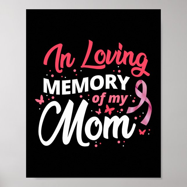 I minnet av min medvetenhet om bröstcancer i Mamma Poster (Framsidan)