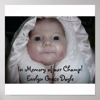 I minnet av vår mästare! Evelyn Grace D... Poster