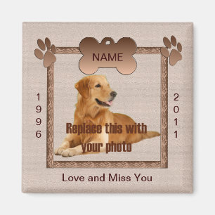 I minnet på din Hund Magnet