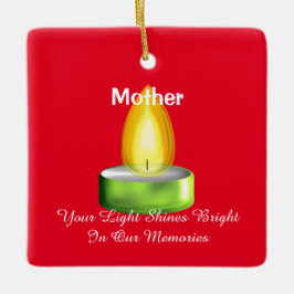 I minnet på en förlorad julgransprydnad keramik