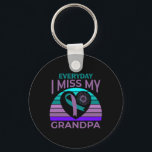 I Miss My Grandpa Heart Suicide Awareness Granddau Nyckelring<br><div class="desc">I Miss My Grandpa Heart Suicide Awareness Granddaughter Gift</div>