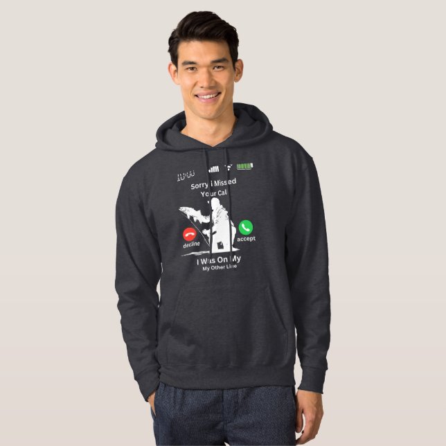 i missed your call hoodie (Hel framsida)