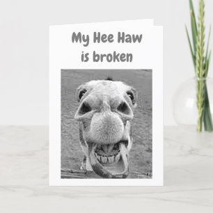 ****I MISSLYCKAS DU***=BROKEN HAW FÖR DENNA DONKEY KORT