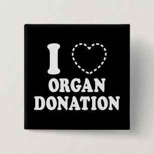 I {MISSSAR HEART} ORGAN DONATION KNAPP