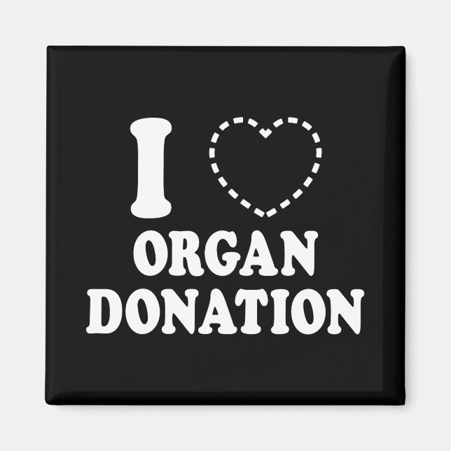 I {MISSSAR HEART} ORGAN DONATION MAGNET (Framsidan)