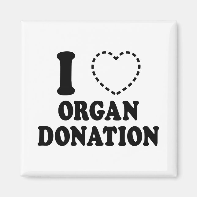 I {MISSSAR HEART} ORGAN DONATION MAGNET (Framsidan)