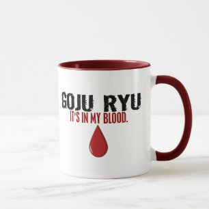 I mitt blod GOJU RYU Mugg
