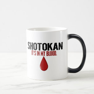 I mitt blod SHOTOKAN Magisk Mugg