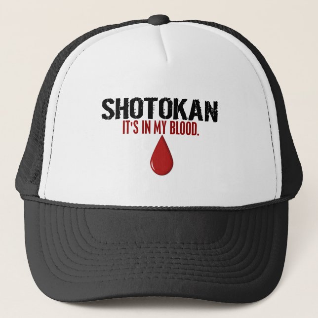 I mitt blod SHOTOKAN Truckerkeps (Framsida)
