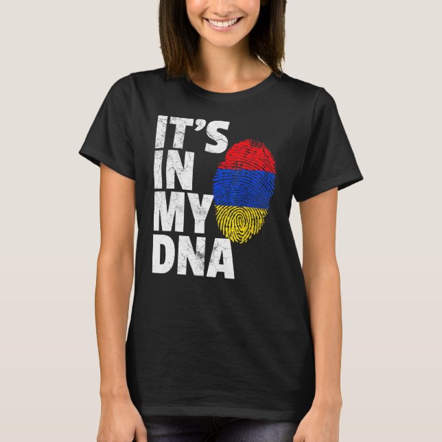 I mitt danska armeniska Pride i Armenien T Shirt (Framsida)