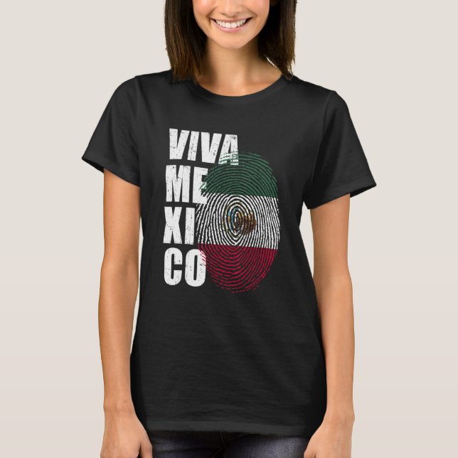 I mitt DNA är det mexikanska fingeravtryck i T Shirt (Framsida)