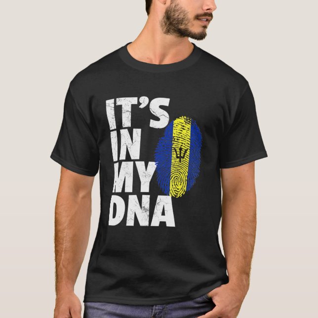 I mitt Dna Barbados-Pride Land T Shirt (Framsida)
