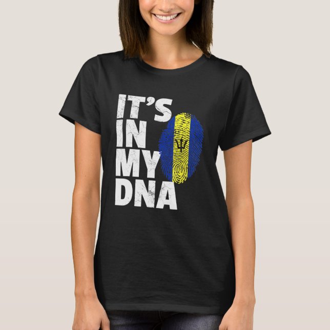 I mitt Dna Barbados-Pride Land T Shirt (Framsida)
