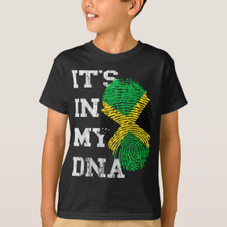 I mitt DNA Jamaica Genetic Jamaican Roots Jama T Shirt