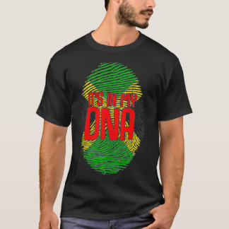 I mitt DNA Jamaica Genetic Jamaican Roots Prid T Shirt
