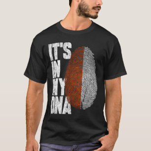 I mitt DNA polske skirt Proud Hispanic Gift T Shirt