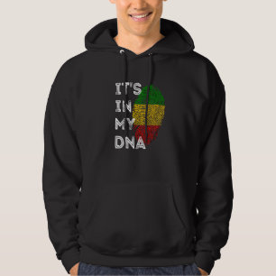 I mitt Dna Rasta Reggae Roots Jamaican Pride R Hoodie
