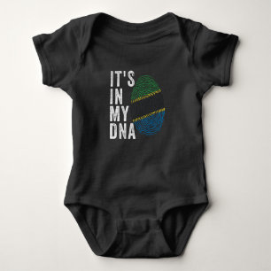 I mitt DNA - Tanzania Flagga T Shirt