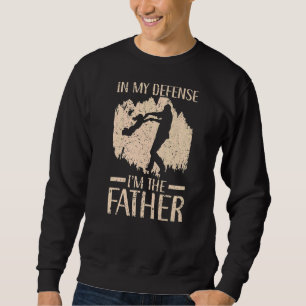 I mitt försvar är jag Far Fars dag bästa Dadd Lång Ärmad Tröja