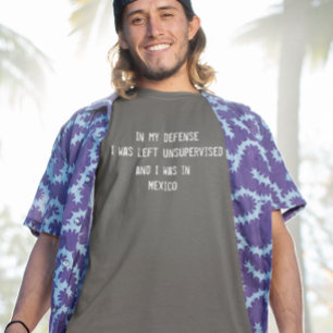 I mitt försvarsmakt, Mexiko, som dricker T Shirt
