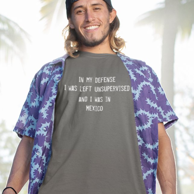 I mitt försvarsmakt, Mexiko, som dricker T Shirt (Skapare uppladdad)