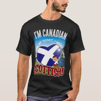 I mitt hjärta önskar jag att jag var SKOTSK T Shirt