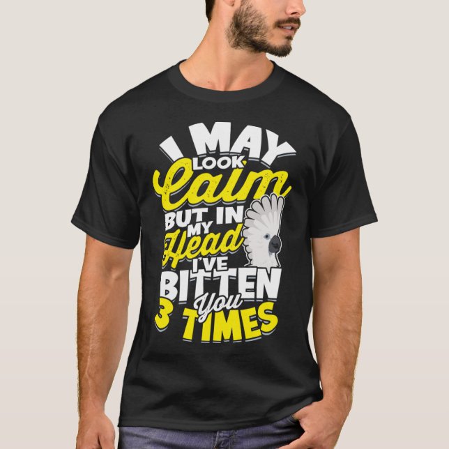 I mitt huvud har jag gett dig 3 gånger Parrot Umbr T Shirt (Framsida)