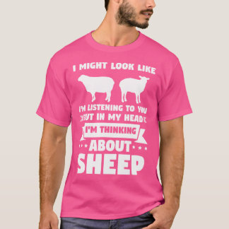 I mitt huvud tänker jag på får t shirt
