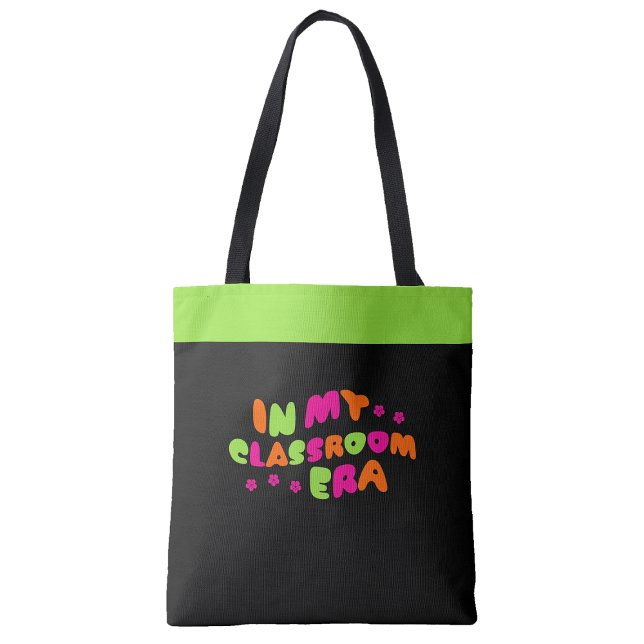 I mitt klassrum Era Teacher Tote Bag Tygkasse (Skapare uppladdad)