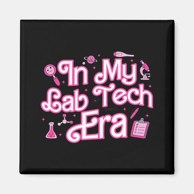 I mitt lab Tech Era Medical Laboratory Magnet (Framsidan)