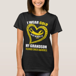 I mitt minne av min barnscancer Medveten T Shirt