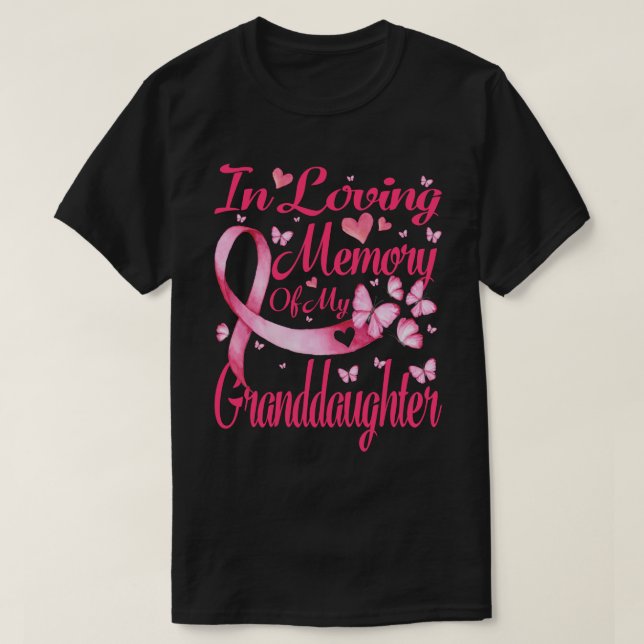 I mitt mordotters bröstcancer t shirt (Design framsida)