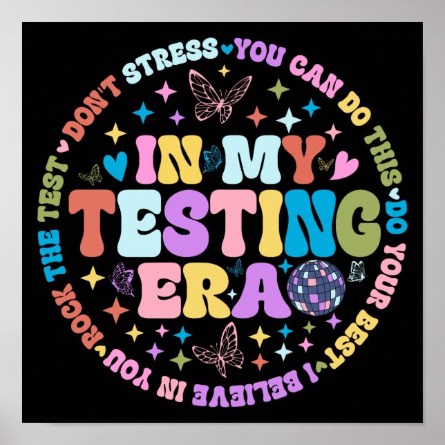 I mitt test ERA-lärare i Studenter Sten testade te Poster (Framsidan)