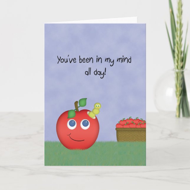 I mitt vara besvärad kort (Framsida)