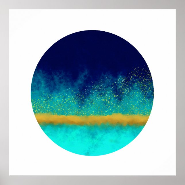 I mitten (Zen Circle) Poster (Framsidan)