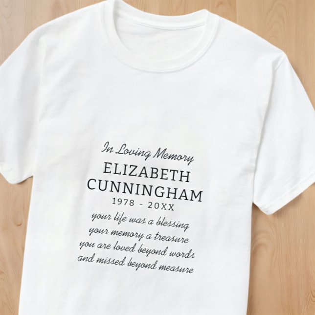 I Modern parentesoffert för minnesminnesminne T Shirt (Skapare uppladdad)