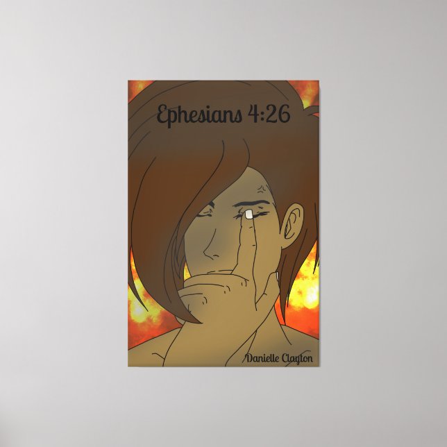 I Momentens hetta Canvastryck (Framsida)