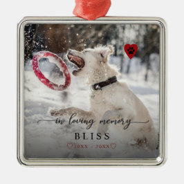 I Monogram för att ladda ned minnesplatta fotopapp Julgransprydnad Keramik